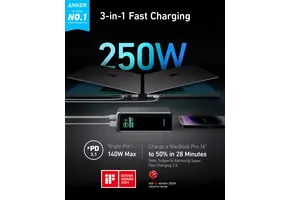 Anker Prime Multi Device Fast Charging Power Bank 3-Port 27,650mAh 250W - Black