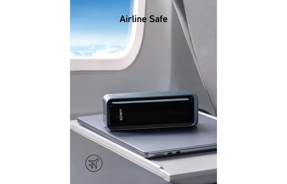 Anker Prime Multi Device Fast Charging Power Bank 3-Port 27,650mAh 250W - Black