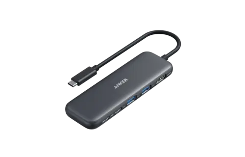 Anker 5-in-1 USB-C Hub 4K HDMI 100W  - Black