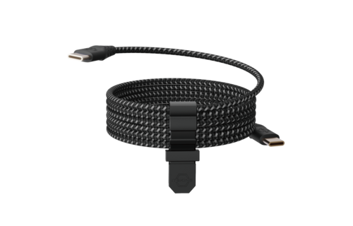 ITSKINS Supreme 140W Cable USB-C to USB-C With Cable Organizer 2m - Black