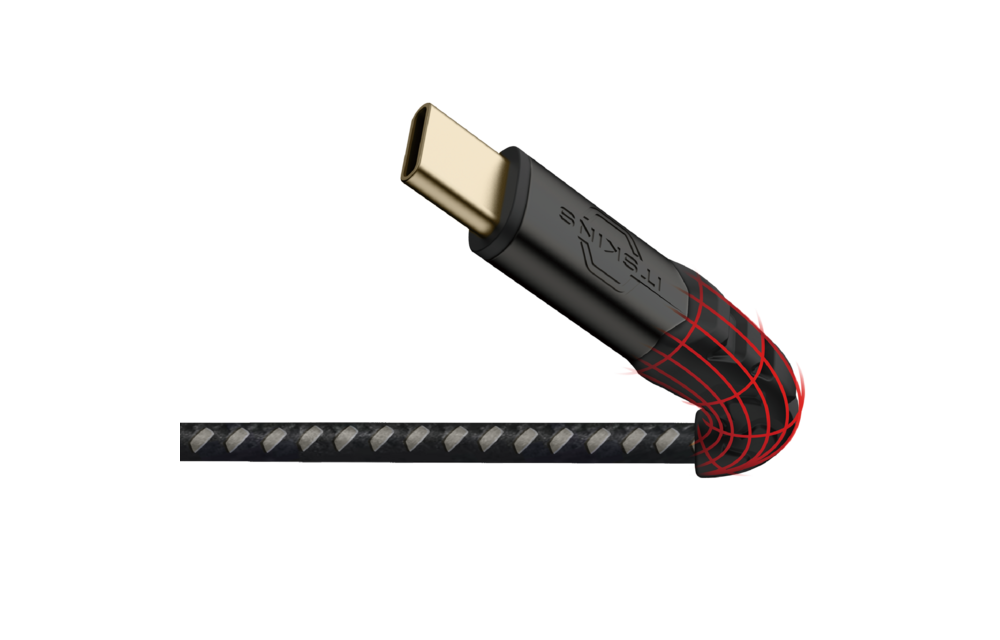 ITSKINS Supreme 140W Cable USB-C to USB-C With Cable Organizer 2m - Black