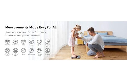 Eufy By Anker Smart Scale C1 With Bluetooth - White