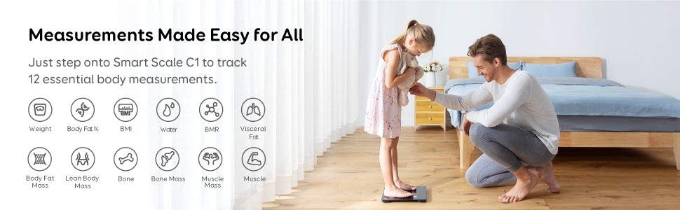 Eufy By Anker Smart Scale C1 With Bluetooth - White