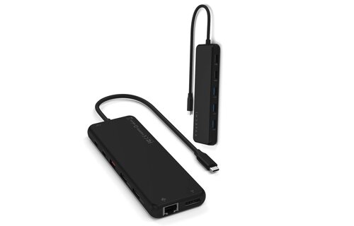 Satechi 13-in-1 USB-C Triple Display 4K HDMI Multiport Adapter PD 100W - Black