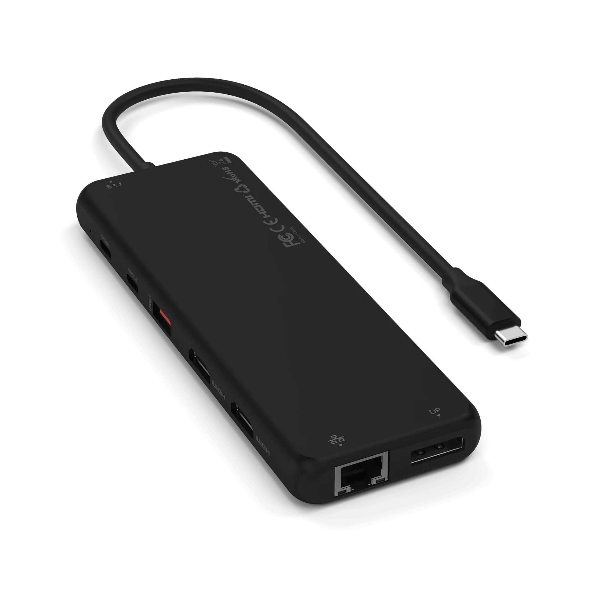 Satechi 13-in-1 USB-C Triple Display 4K HDMI Multiport Adapter PD 100W - Black