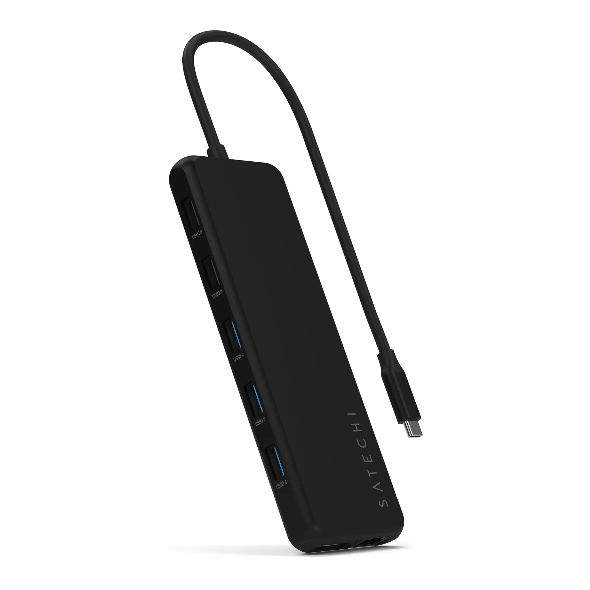 Satechi 13-in-1 USB-C Triple Display 4K HDMI Multiport Adapter PD 100W - Black