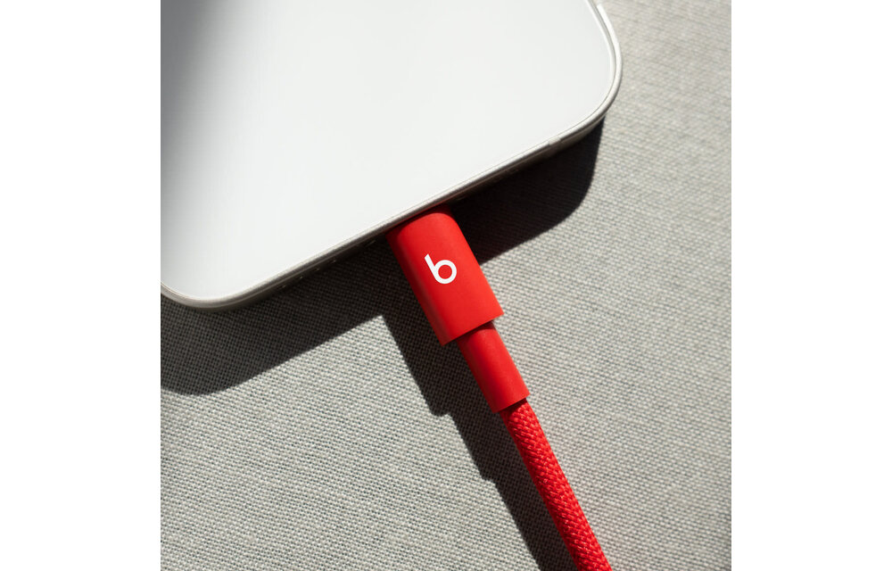 Beats USB-C to Lightning Woven Cable 1.5 m / 5 ft – Rapid Red