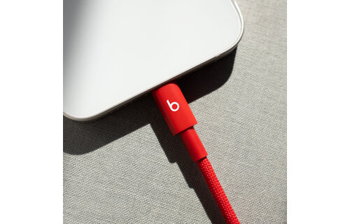Beats USB-C to Lightning Woven Cable 1.5 m / 5 ft – Rapid Red