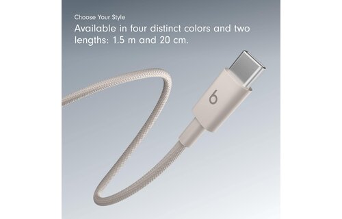 Beats USB-C to USB-C Woven Cable 1.5 m / 5 ft – Surge Stone