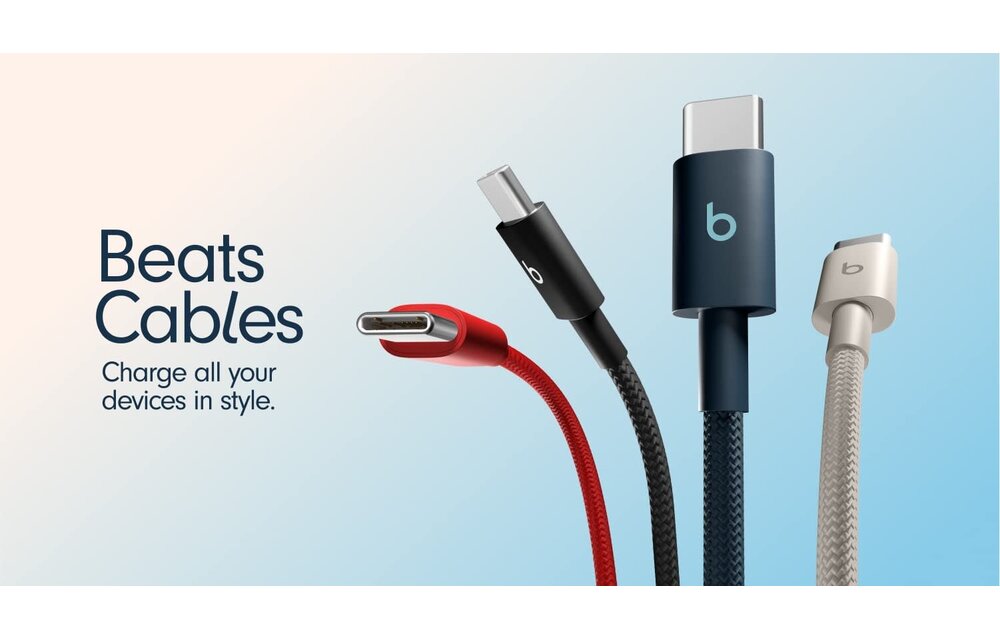 Beats USB-C to USB-C Woven Cable 1.5 m / 5 ft – Nitro Navy