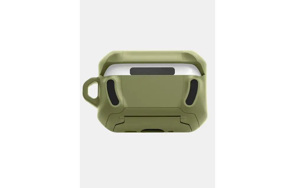 ITSKINS Hybrid Stand Pro With Lock Case for AirPods Pro 3  - Olive Green