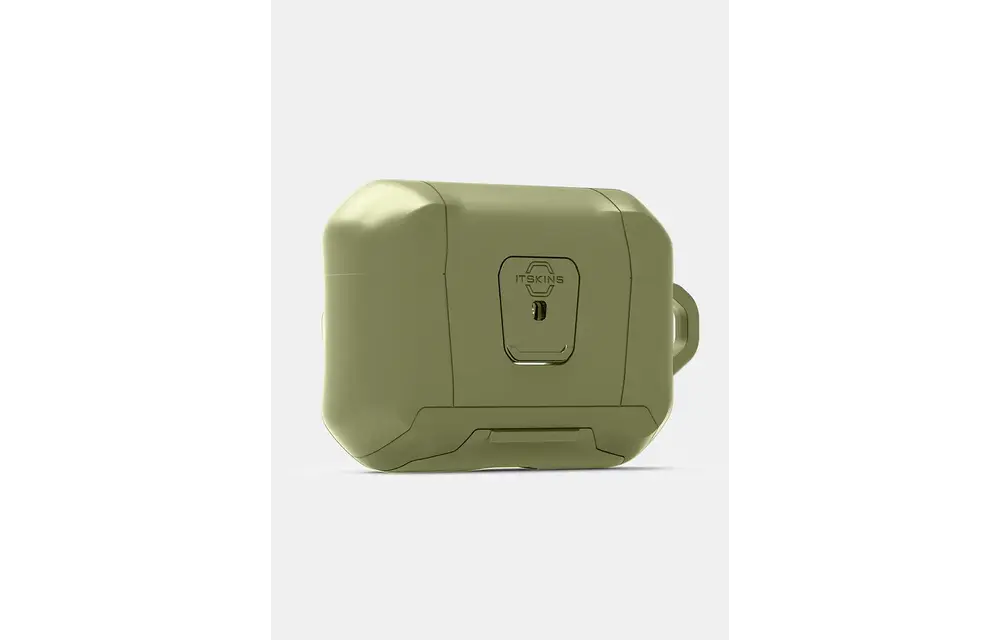 ITSKINS Hybrid Stand Pro With Lock Case for AirPods Pro 3  - Olive Green