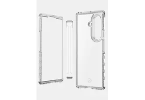 ITSKINS Hybrid Clear Hinge with MagSafe Case for Samsung Galaxy Z Fold 7 - Transparent