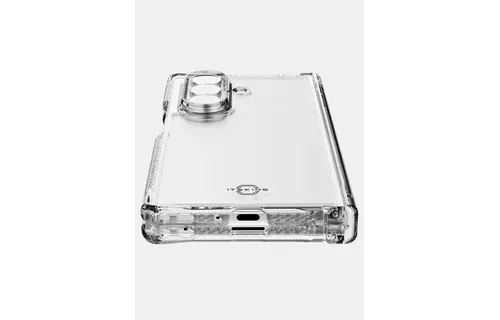 ITSKINS Hybrid Clear Hinge with MagSafe Case for Samsung Galaxy Z Fold 7 - Transparent