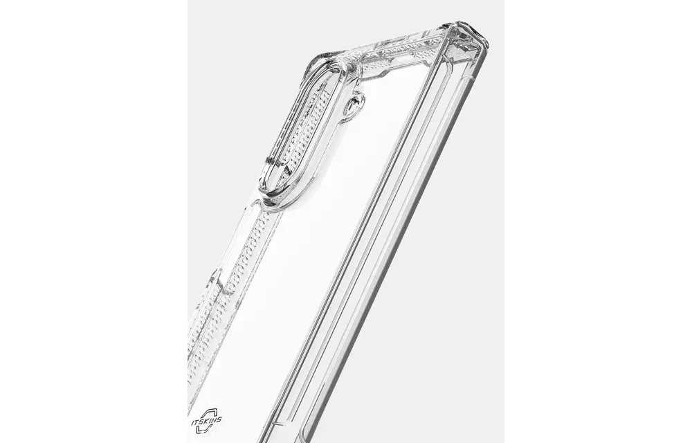 ITSKINS Hybrid Clear Hinge with MagSafe Case for Samsung Galaxy Z Fold 7 - Transparent