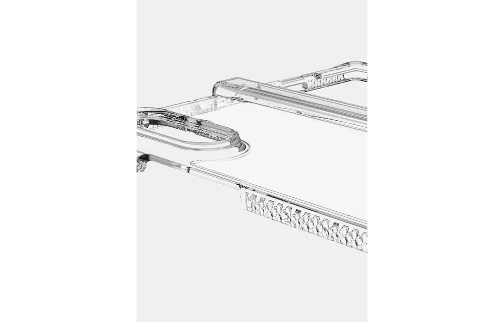 ITSKINS Hybrid Clear Hinge with MagSafe Case for Samsung Galaxy Z Fold 7 - Transparent