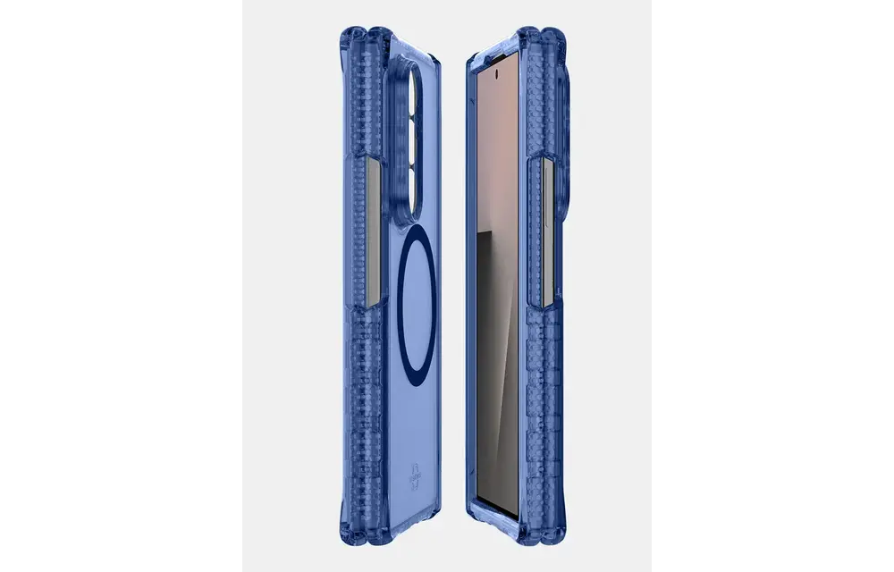 ITSKINS Hybrid Vapor Hinge with MagSafe Case for Samsung Galaxy Z Fold 7 - Navy Blue