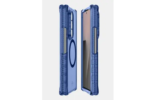 ITSKINS Hybrid Vapor Hinge with MagSafe Case for Samsung Galaxy Z Fold 7 - Navy Blue