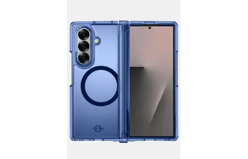 ITSKINS Hybrid Vapor Hinge with MagSafe Case for Samsung Galaxy Z Fold 7 - Navy Blue