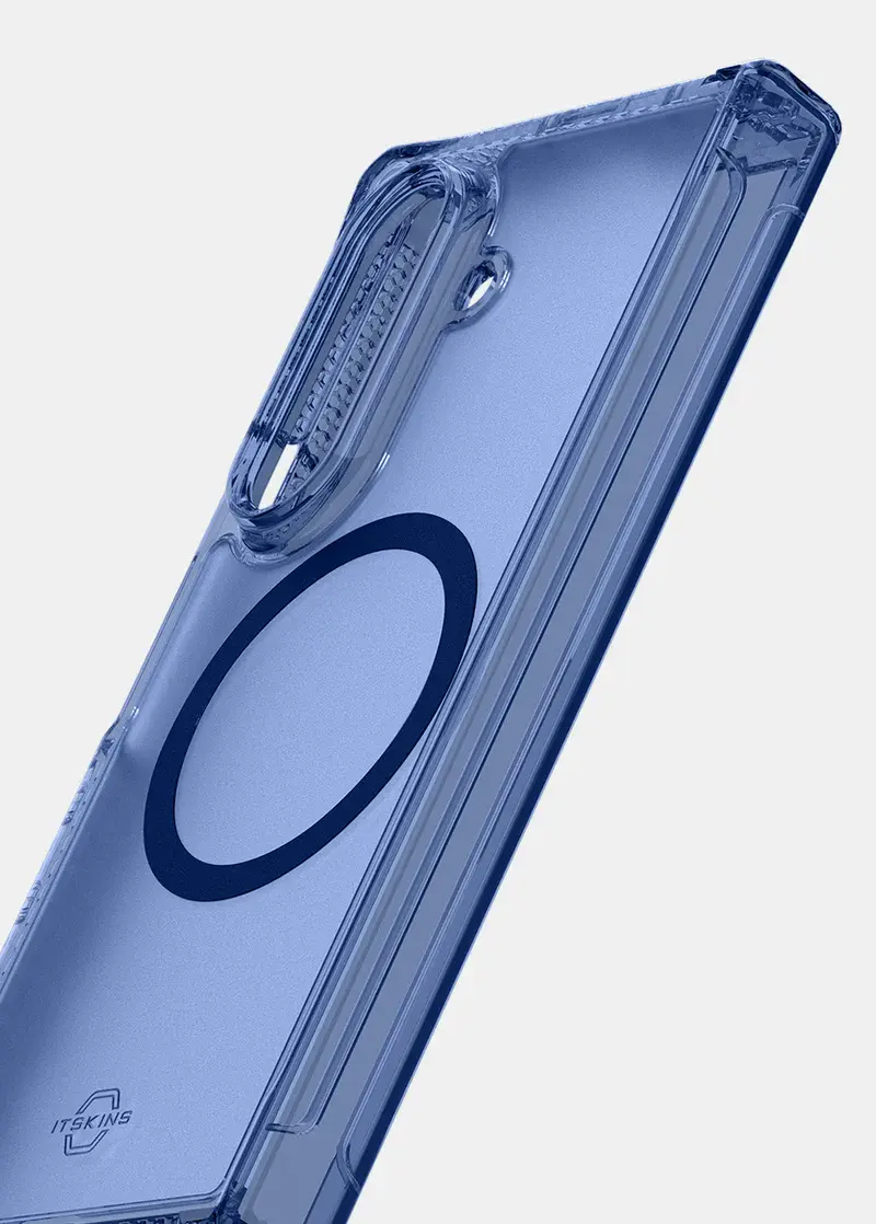 ITSKINS Hybrid Vapor Hinge with MagSafe Case for Samsung Galaxy Z Fold 7 - Navy Blue