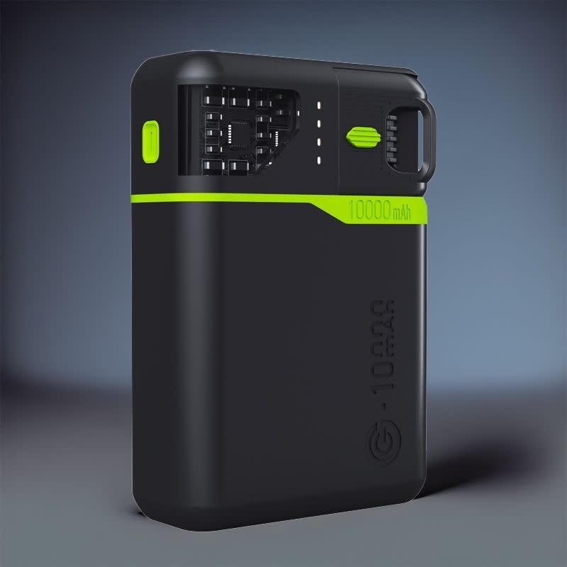 Goui Sigo 10 Plus With Apple Find my G-Tag PD Power Bank 10,000mah - Black