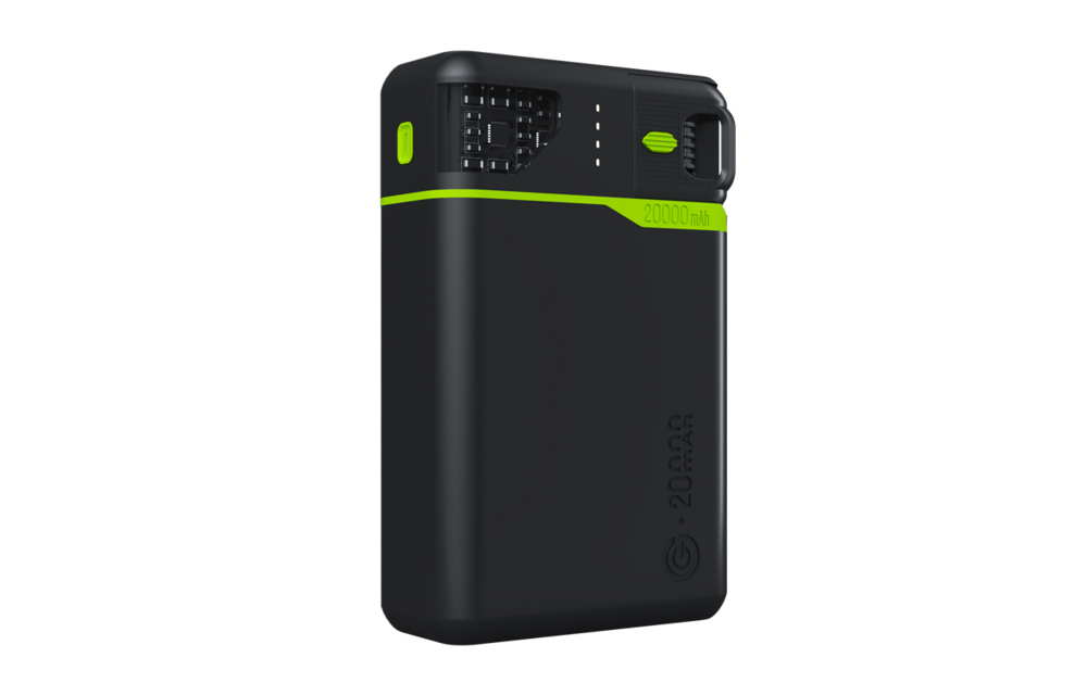 Goui Sigo 20 With Apple Find my G-Tag Power Bank 20,000mah - Black