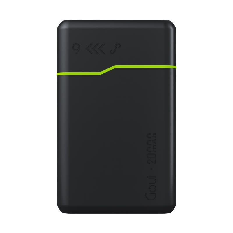 Goui Sigo 20 With Apple Find my G-Tag Power Bank 20,000mah - Black