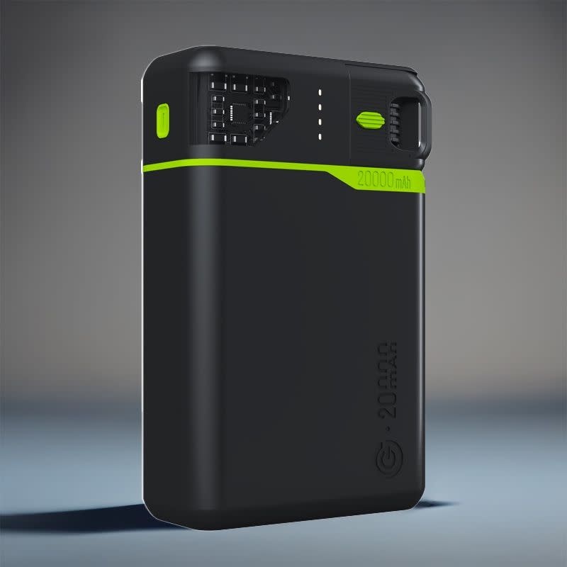 Goui Sigo 20 With Apple Find my G-Tag Power Bank 20,000mah - Black