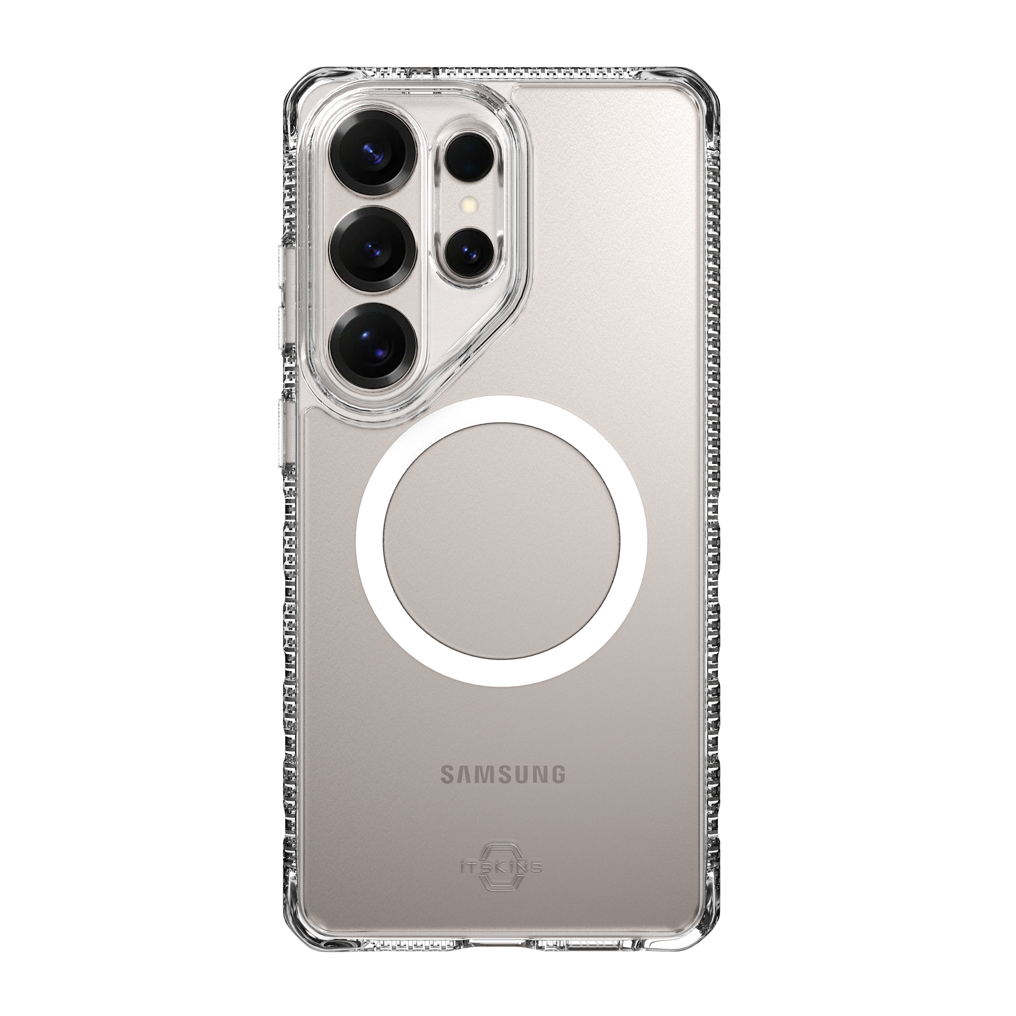 Itskins Hybrid R Clear with Magsafe Case for Samsung Galaxy S26 Ultra - Transparent