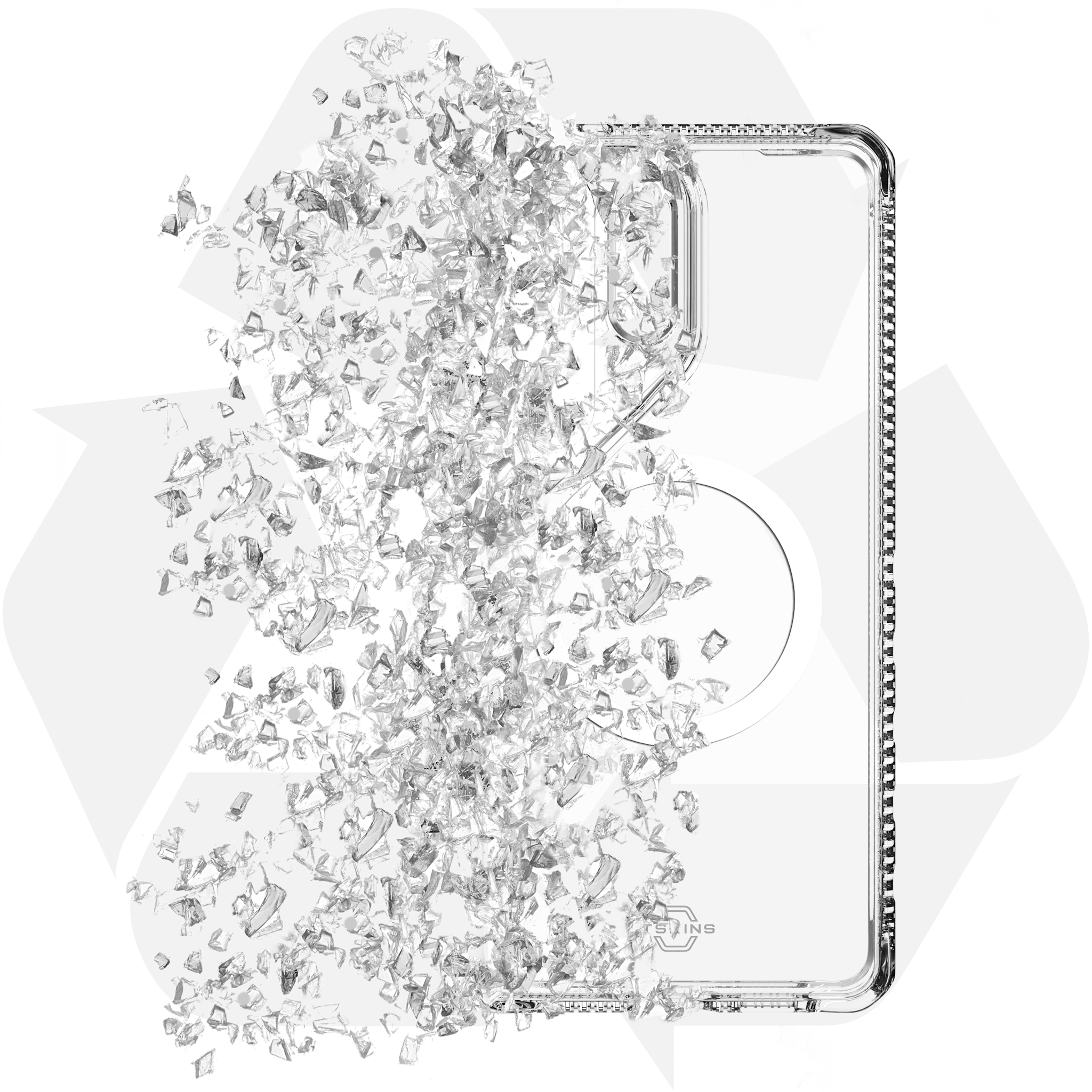 Itskins Hybrid R Clear with Magsafe Case for Samsung Galaxy S26 Ultra - Transparent