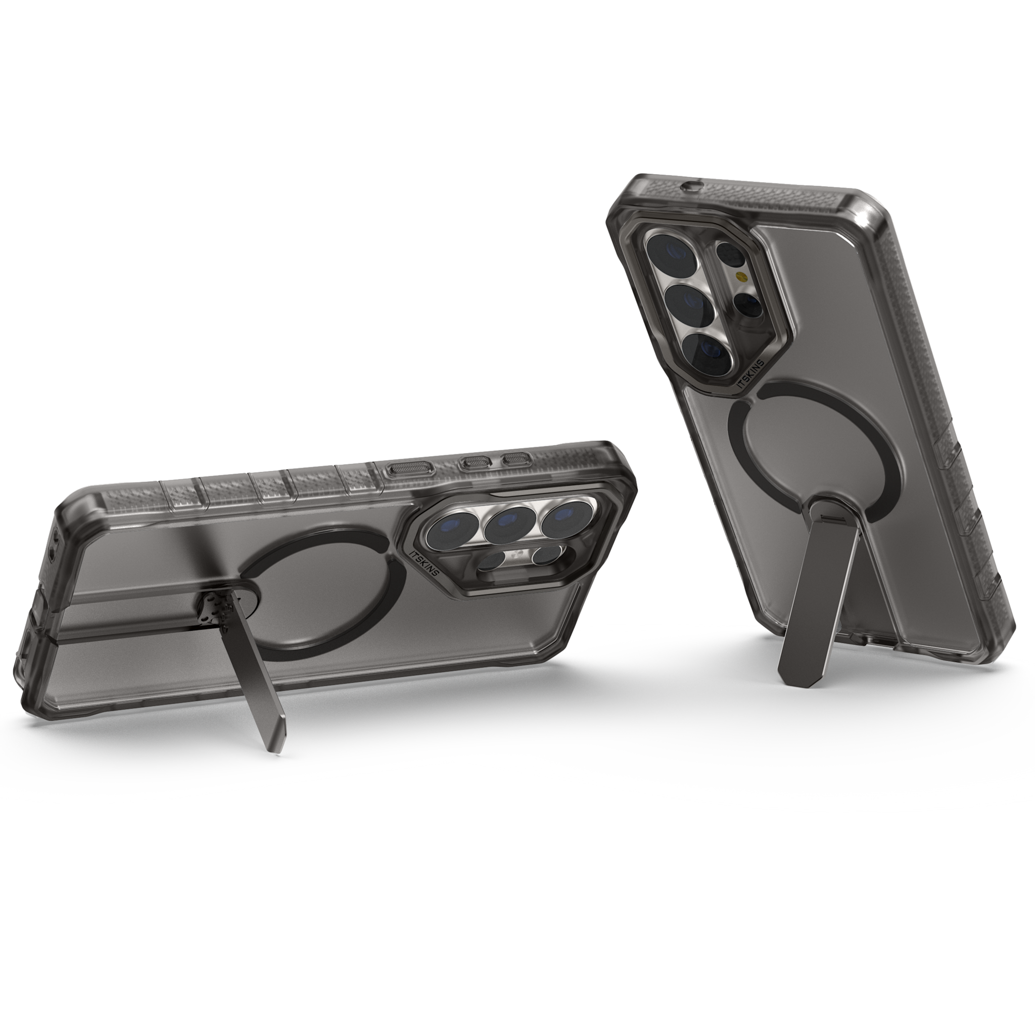 Itskins Supreme R Frost Stand with Magsafe Case for Samsung Galaxy S26 Ultra - Black