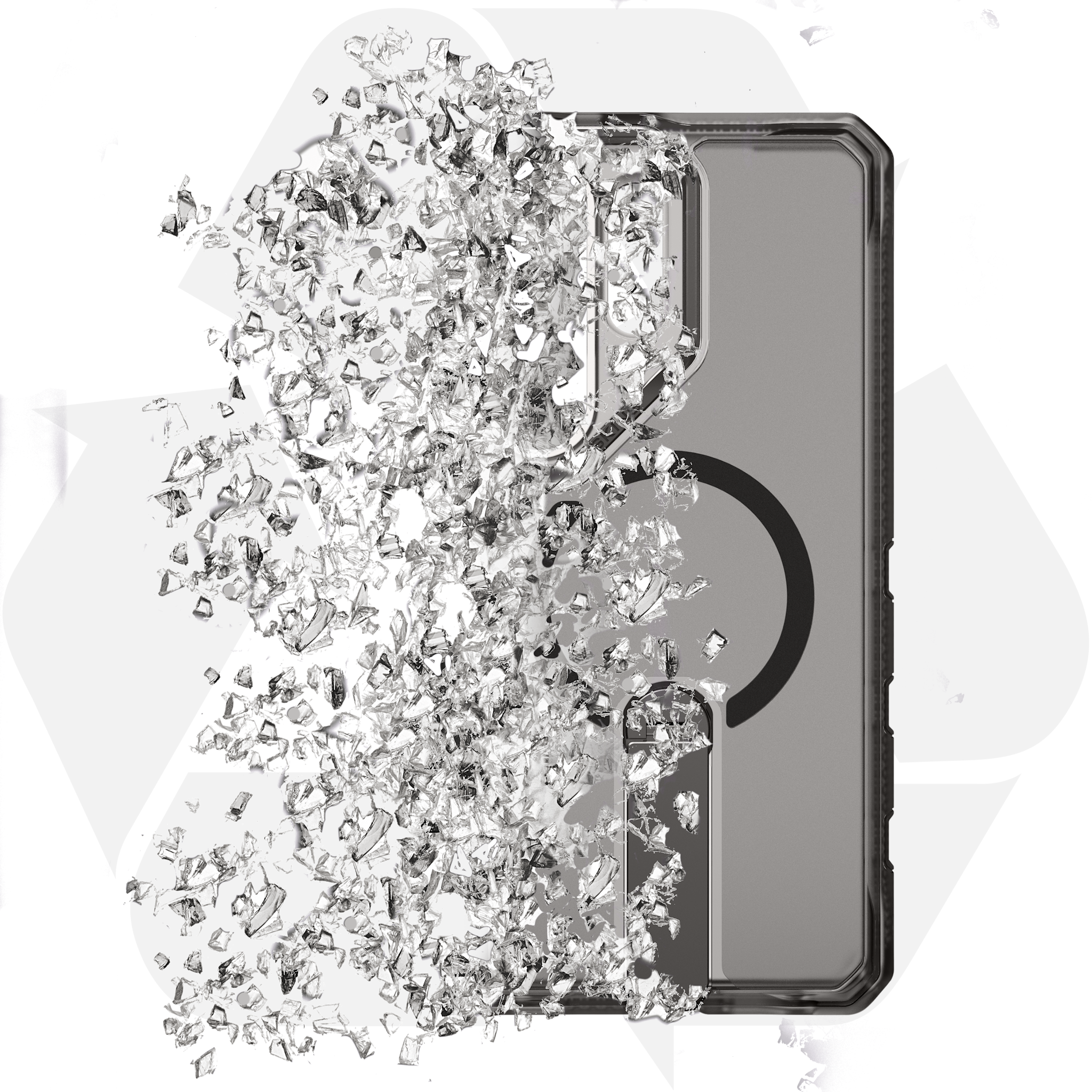 Itskins Supreme R Frost Stand with Magsafe Case for Samsung Galaxy S26 Ultra - Black