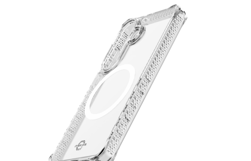 Itskins Hybrid R Clear with Magsafe Case for Samsung Galaxy S26 - Transparent