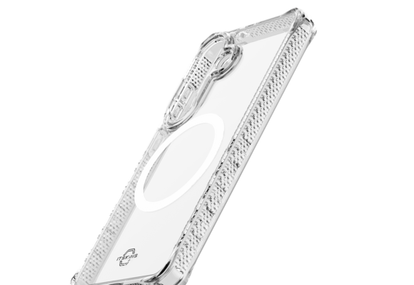 Itskins Hybrid R Clear with Magsafe Case for Samsung Galaxy S26 - Transparent