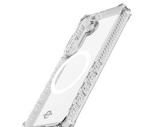 Itskins Hybrid R Clear with Magsafe Case for Samsung Galaxy S26 Plus - Transparent