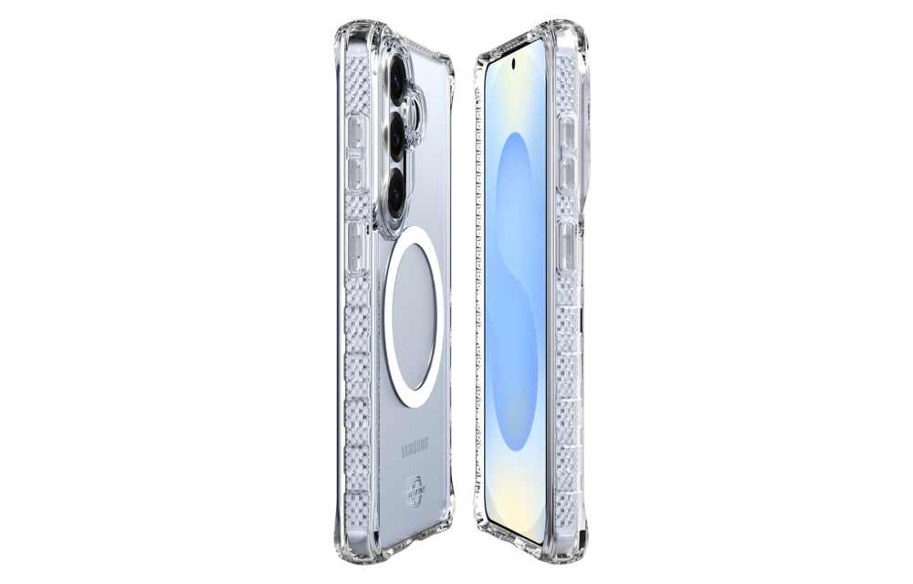 Itskins Hybrid R Clear with Magsafe Case for Samsung Galaxy S26 Plus - Transparent