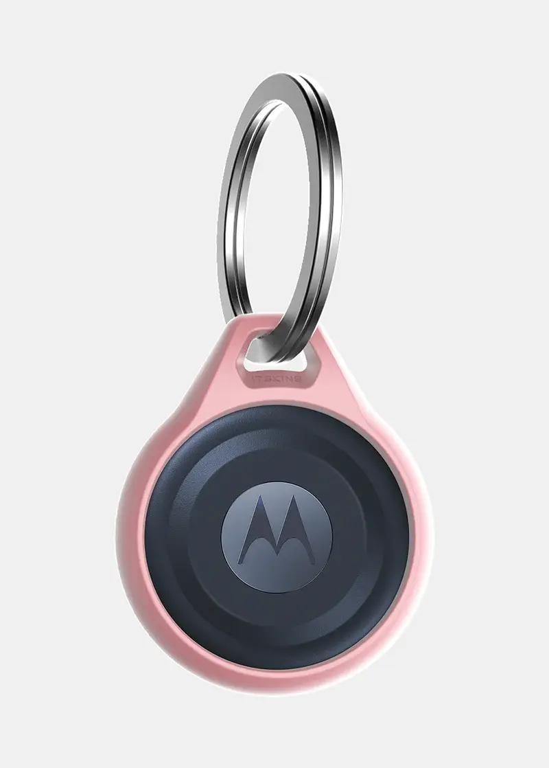 ITSKINS Air Cover Solid with key ring for Airtag - Light Pink