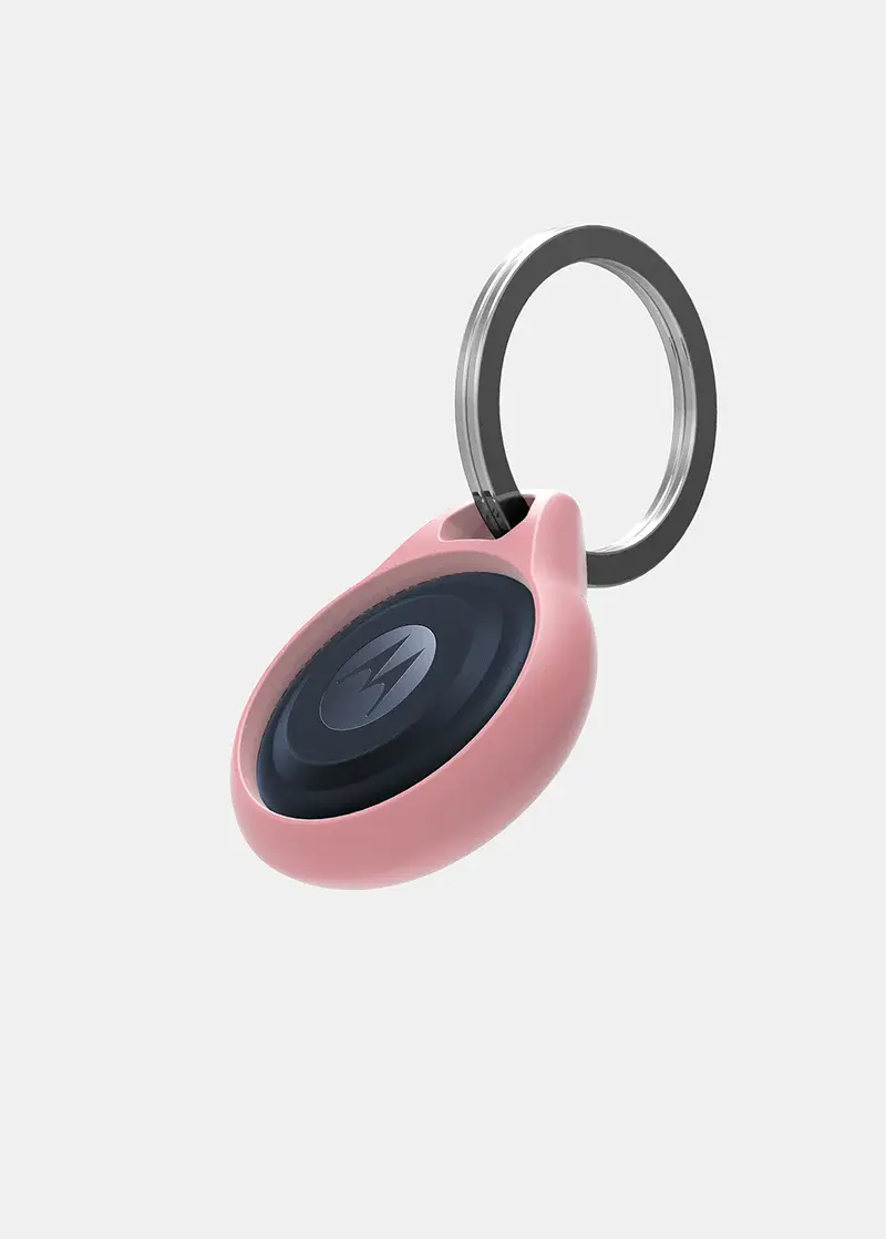 ITSKINS Air Cover Solid with key ring for Airtag - Light Pink