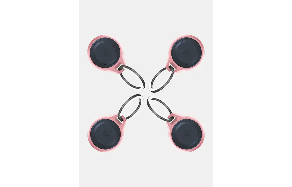 ITSKINS Air Cover Solid with key ring for Airtag - Light Pink