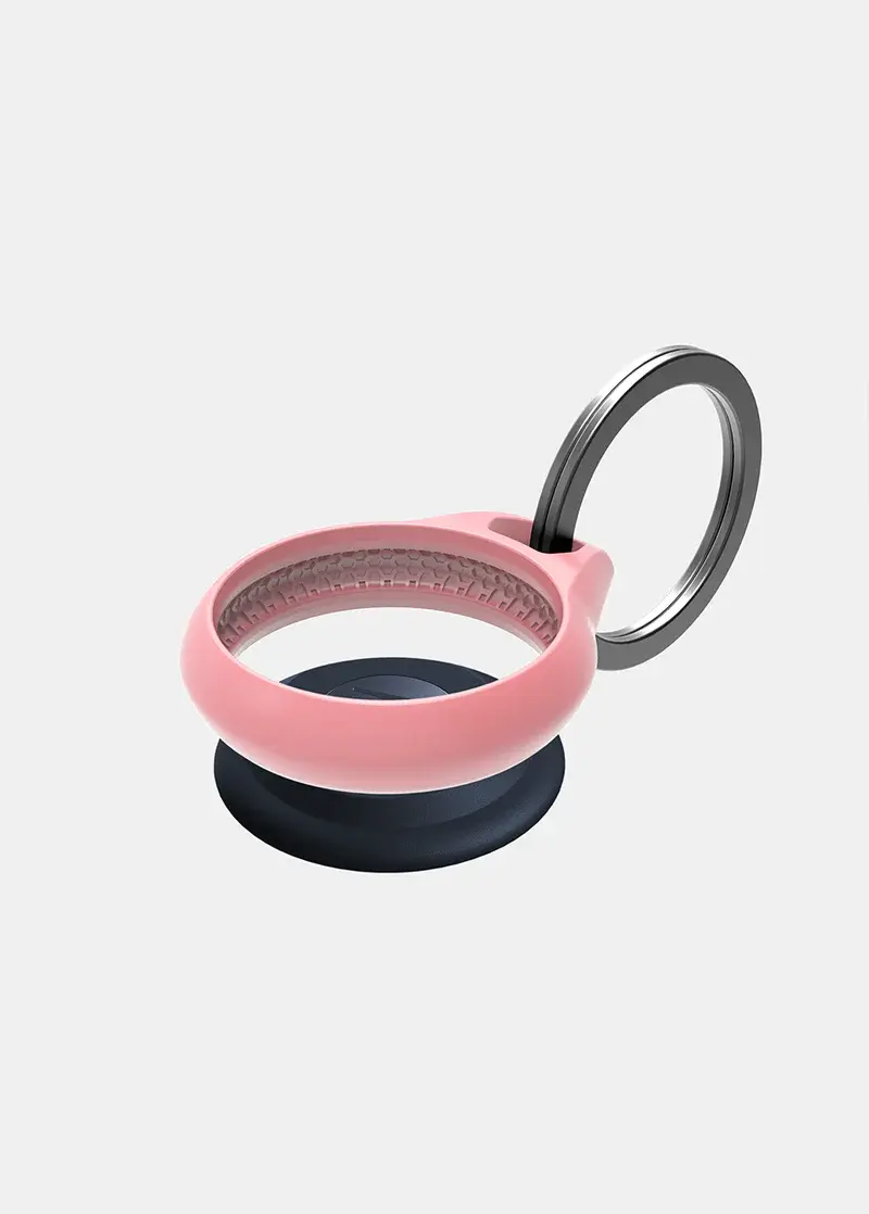 ITSKINS Air Cover Solid with key ring for Airtag - Light Pink