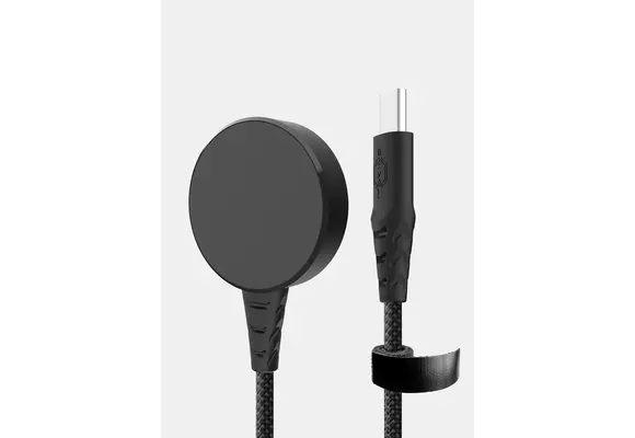 Itskins Hybrid POD Magnetic Cable for Smart Watch USB-C 2m - Black