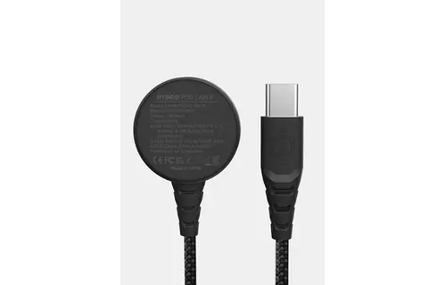 Itskins Hybrid POD Magnetic Cable for Smart Watch USB-C 2m - Black