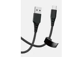 Itskins Hybrid 60W Cable USB-A to USB-C 2m  - Black