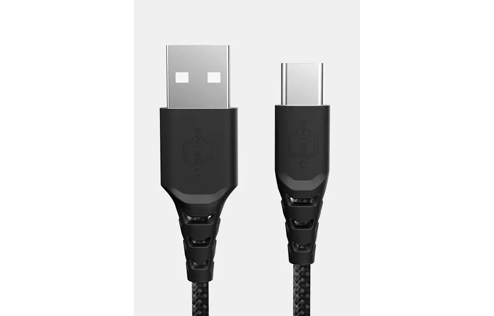 Itskins Hybrid 60W Cable USB-A to USB-C 2m - Black
