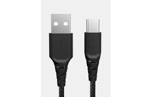 Itskins Hybrid 60W Cable USB-A to USB-C 2m  - Black