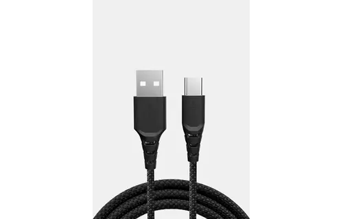 Itskins Hybrid 60W Cable USB-A to USB-C 2m  - Black