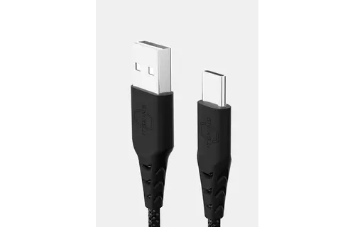 Itskins Hybrid 60W Cable USB-A to USB-C 2m  - Black