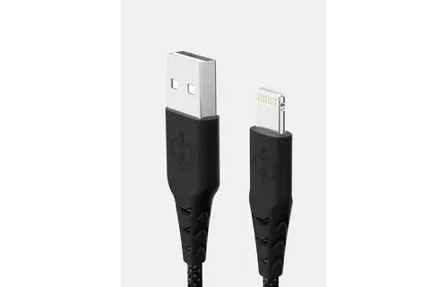 Itskins Hybrid 12W Cable USB-A to Lightning 2m - Black