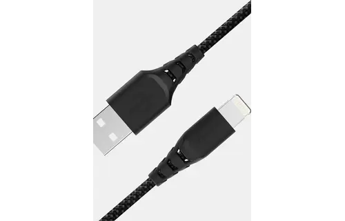 Itskins Hybrid 12W Cable USB-A to Lightning 2m - Black