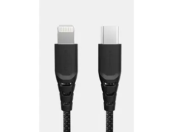 Itskins Hybrid 27W Cable USB-C to Lightning 2m - Black